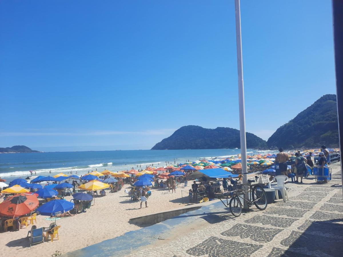 Apto Na Praia Do Tombo A 100M Guarujá Exterior foto